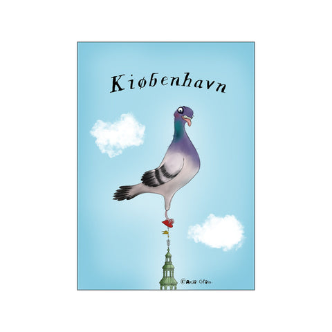 Kiøbenhavn — Art print by Anja Gram from Poster & Frame