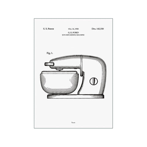 Kitchen Machine — Art print by Bomedo from Poster & Frame