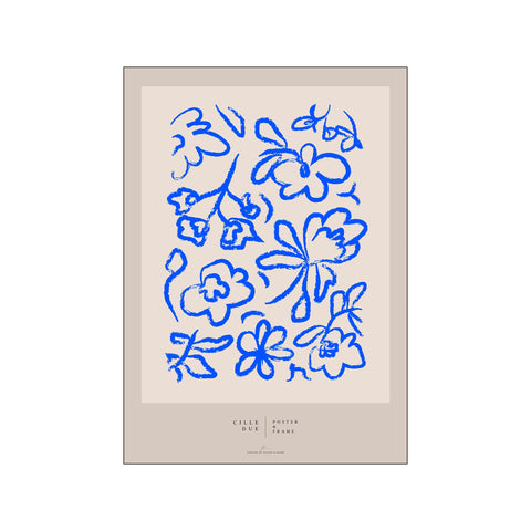 Flower — Art print by Cille Due x Poster & Frame from Poster & Frame