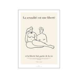 Sexuality — Art print by Cille Due x Poster & Frame from Poster & Frame