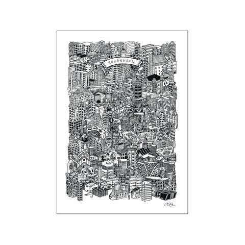 København — Art print by Benjamin Noir from Poster & Frame