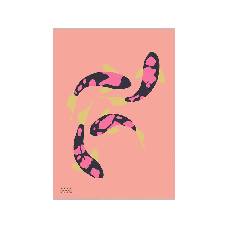 Koi Pink — Art print by Studio MAM from Poster & Frame