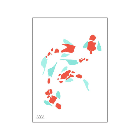 Koi Red — Art print by Studio MAM from Poster & Frame