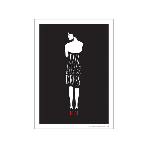 The Little Black Dress — Art print by Kristian Højland from Poster & Frame