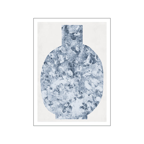 Indigo Vase — Art print by Kunstary from Poster & Frame