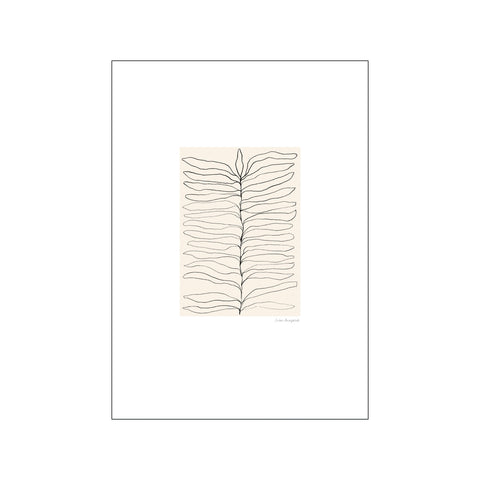 Rowan Leaf — Art print by Kunstary from Poster & Frame