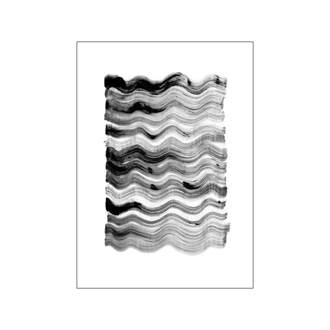 Watercolor Waves — Art print by Kunstary from Poster & Frame