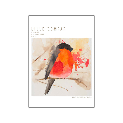 Kunstplakat Lille Dompap — Art print by Et Lille Atelier - Kids from Poster & Frame