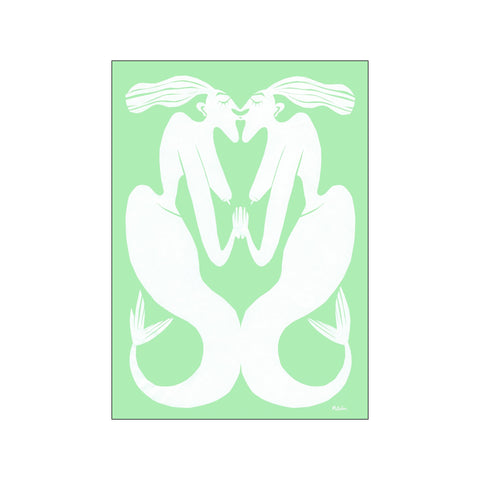 Kysset — Art print by Mia Mottelson from Poster & Frame