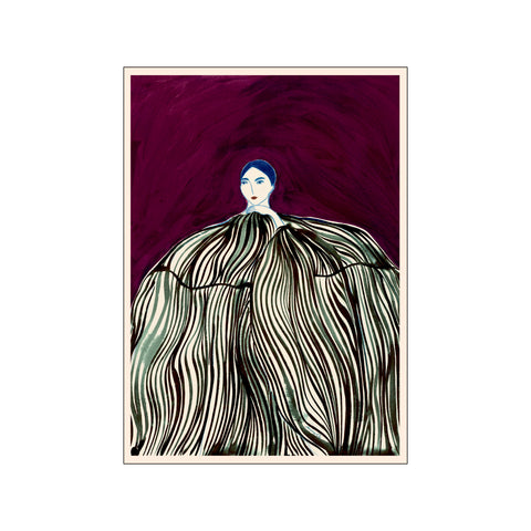 Ruby Coat — Art print by La Poire from Poster & Frame