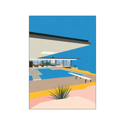 LA Stahl House — Art print by Rosi Feist from Poster & Frame