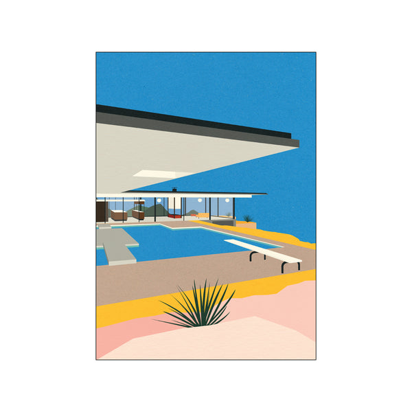 LA Stahl House — Art print by Rosi Feist from Poster & Frame