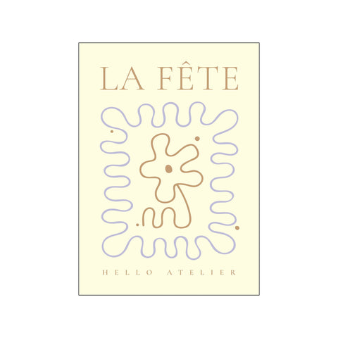 La Fête 01 — Art print by Hello Atelier from Poster & Frame