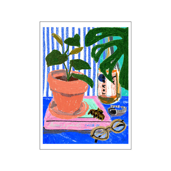 Pastels Plants — Art print by The Poster Club x Laura Page from Poster & Frame