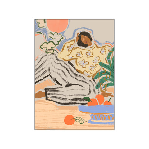 Lazy Days — Art print by Arty Guava from Poster & Frame