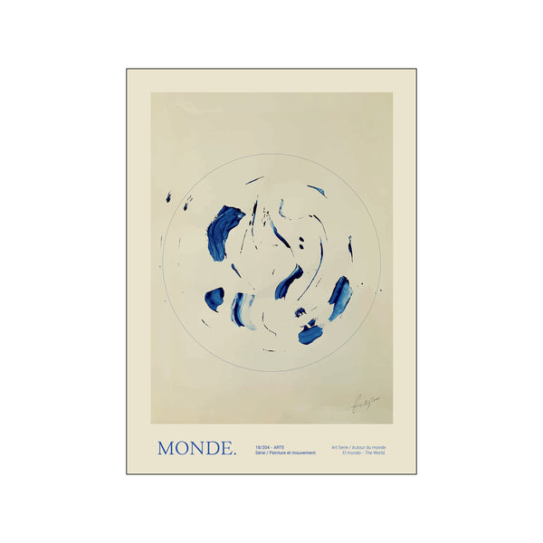 Le Monde — Art print by The Poster Club x Lucrecia Rey Caro from Poster & Frame