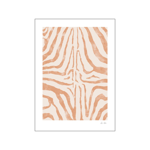 Le Zébre No. 02 — Sienna — Art print by Lé Ark from Poster & Frame