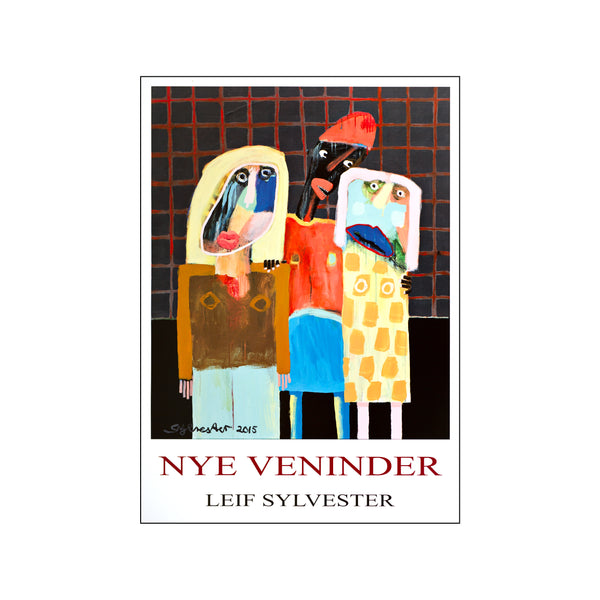 Nye Veninder — Art print by Leif Sylvester from Poster & Frame