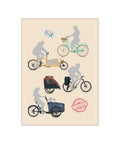 Bikes of Copenhagen — Art print by Leilani from Poster & Frame