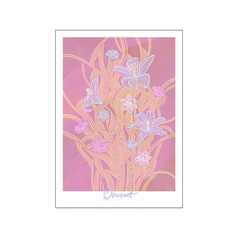 Bouquet — Art print by Leilani from Poster & Frame
