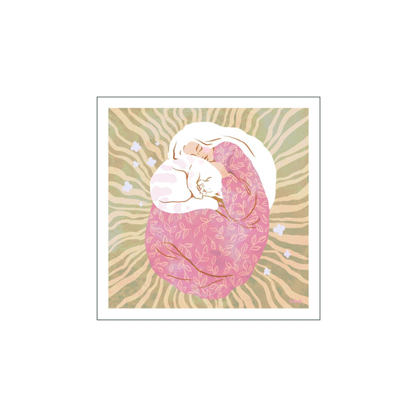 Sleeping Beauty - Square — Art print by Leilani from Poster & Frame