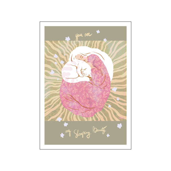 Sleeping Beauty — Art print by Leilani from Poster & Frame
