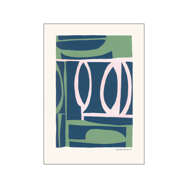 Green House — Art print by The Poster Club x Leise Dich Abrahamsen from Poster & Frame