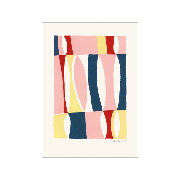 Polka — Art print by The Poster Club x Leise Dich Abrahamsen from Poster & Frame
