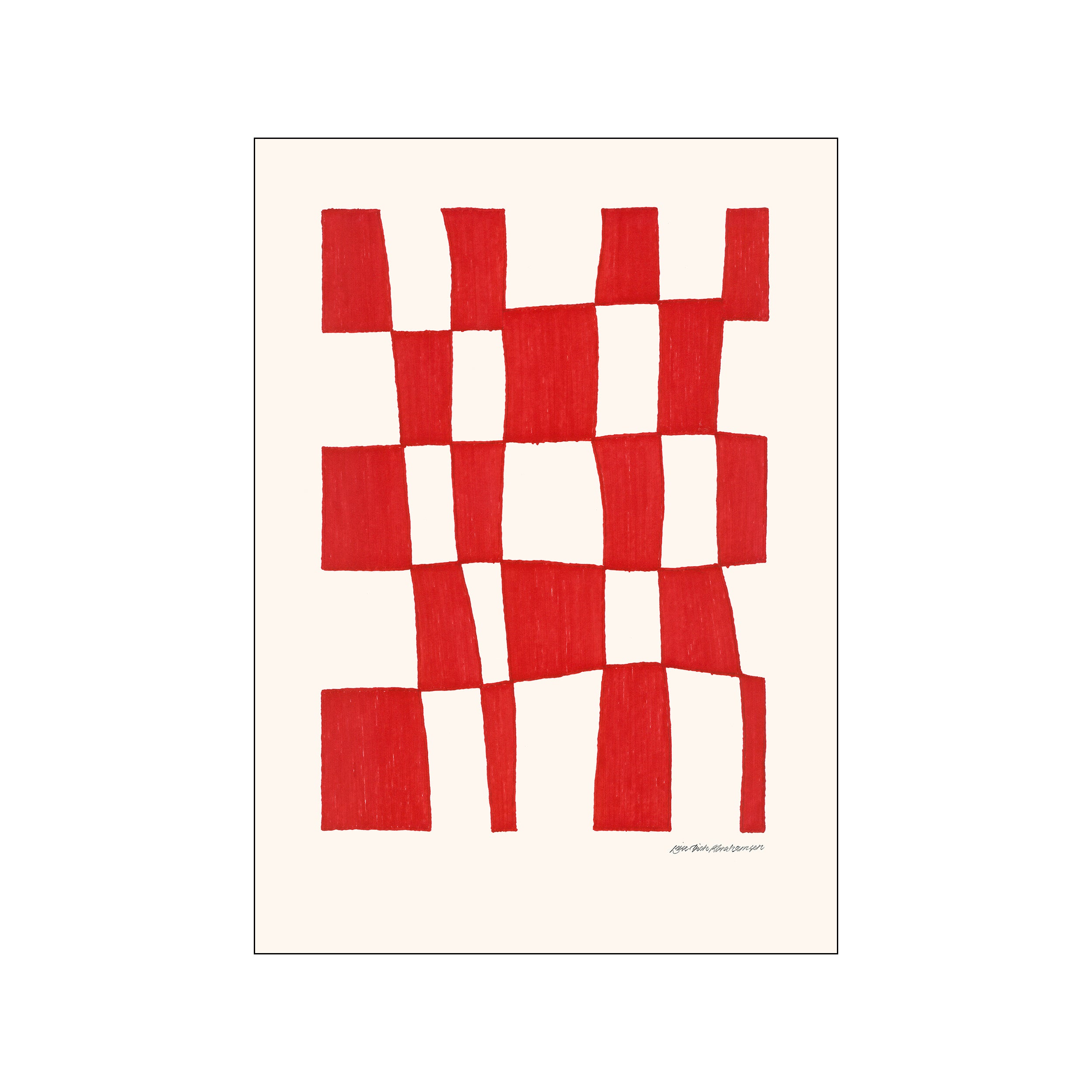 The Poster Club x Leise Dich Abrahamsen – Poster & Frame Art Group