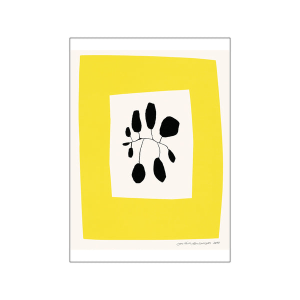 Yellow Area — Art print by The Poster Club x Leise Dich Abrahamsen from Poster & Frame