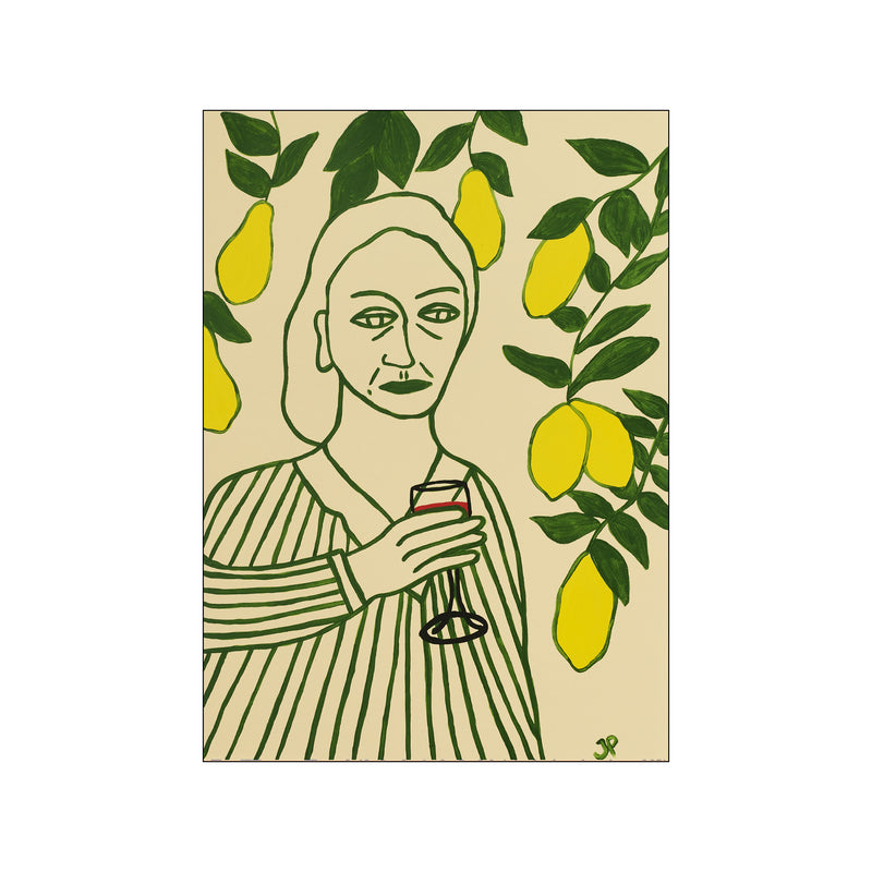 Lemons — Art print by Jennie Petersen from Poster & Frame