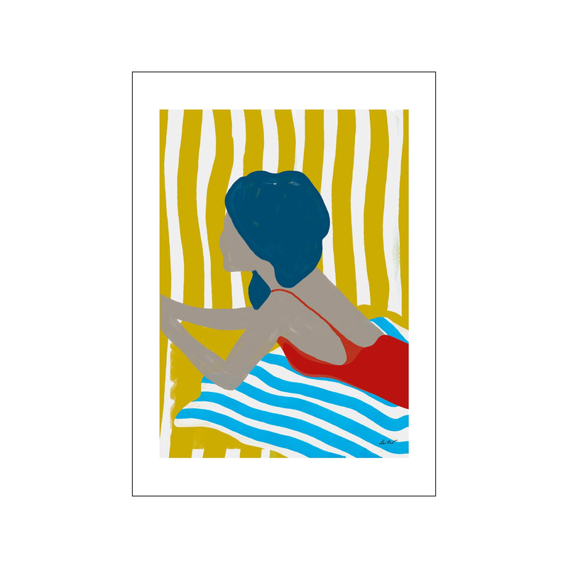 Finales De Agosto — Art print by The Poster Club x Lentov from Poster & Frame