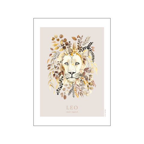 Leo — Art print by All By Voss from Poster & Frame