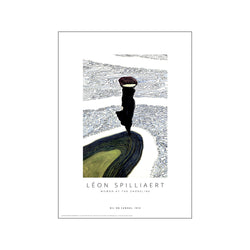 Woman at the shoreline — Art print by Permild & Rosengreen x Léon Spilliaert from Poster & Frame
