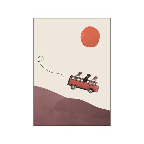 Adventure gang — Art print by Leon Maarten from Poster & Frame