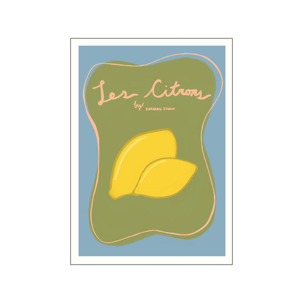 Les Citrons — Art print by Engberg Studio from Poster & Frame
