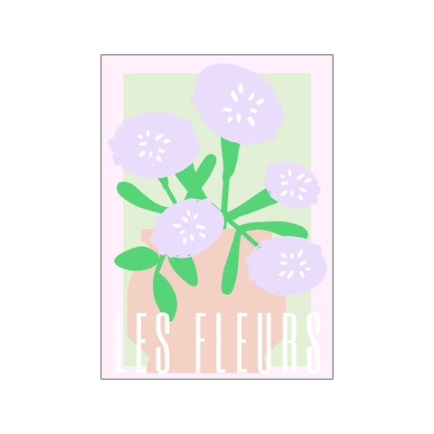 Les fleurs deux — Art print by By Berner from Poster & Frame