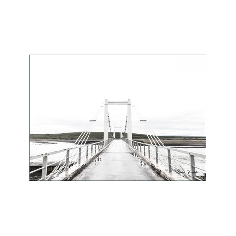 Lets go over bridges — Art print by Monica Bindslev from Poster & Frame