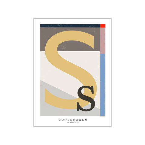 Letter S — Art print by Willero Illustration from Poster & Frame