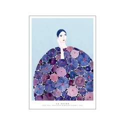 Lilac Coat — Art print by La Poire from Poster & Frame