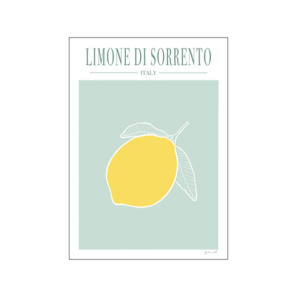 Limone Di Sorrento — Art print by ByKammille from Poster & Frame