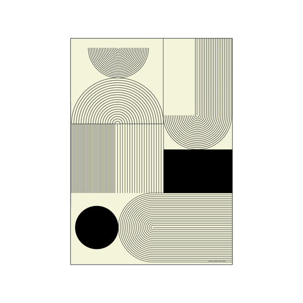Lines & Shapes 02 — Art print by NKKS Studio from Poster & Frame