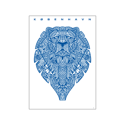 Lion — Art print by TOT CPH from Poster & Frame