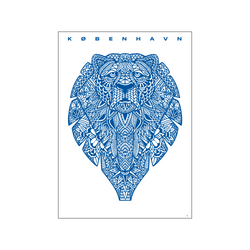 Lion — Art print by TOT CPH from Poster & Frame