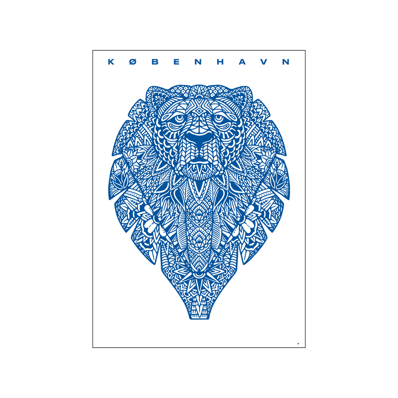 Lion — Art print by TOT CPH from Poster & Frame