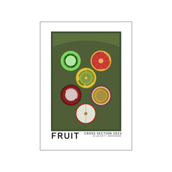 Fruit-Cross-Section — Art print by HiPosterShop from Poster & Frame