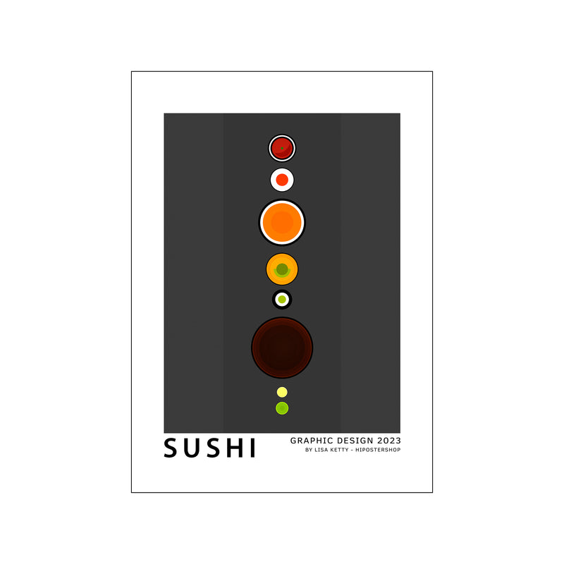 Sushi — Art print by HiPosterShop from Poster & Frame