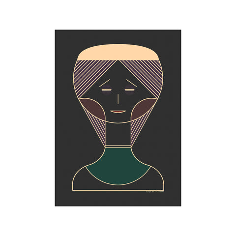 Woman — Art print by HiPosterShop from Poster & Frame