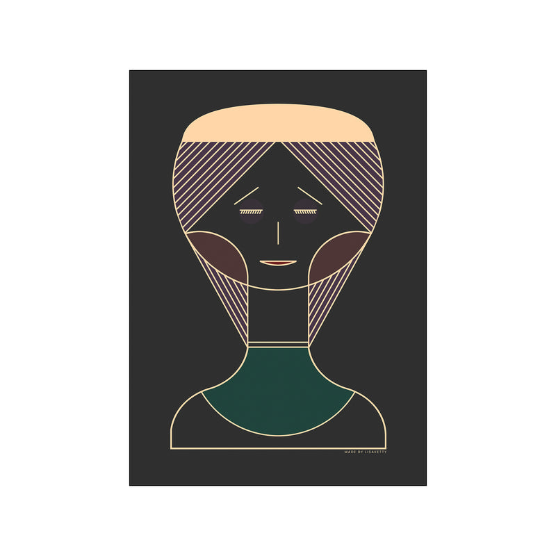 Woman — Art print by HiPosterShop from Poster & Frame