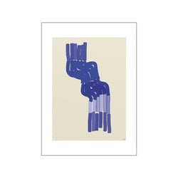 Blue shades — Art print by The Poster Club x Lisa Wirenfelt from Poster & Frame